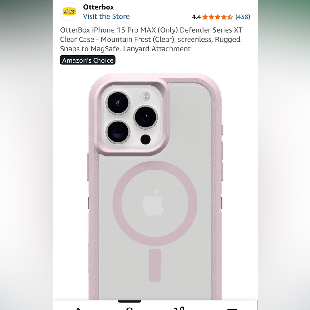 OTTERBOX IPHONE 15 PRO MAX CASE defender xt series